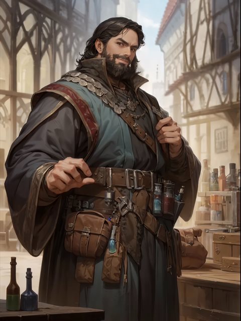 Oswin, Mana Trade Merchant