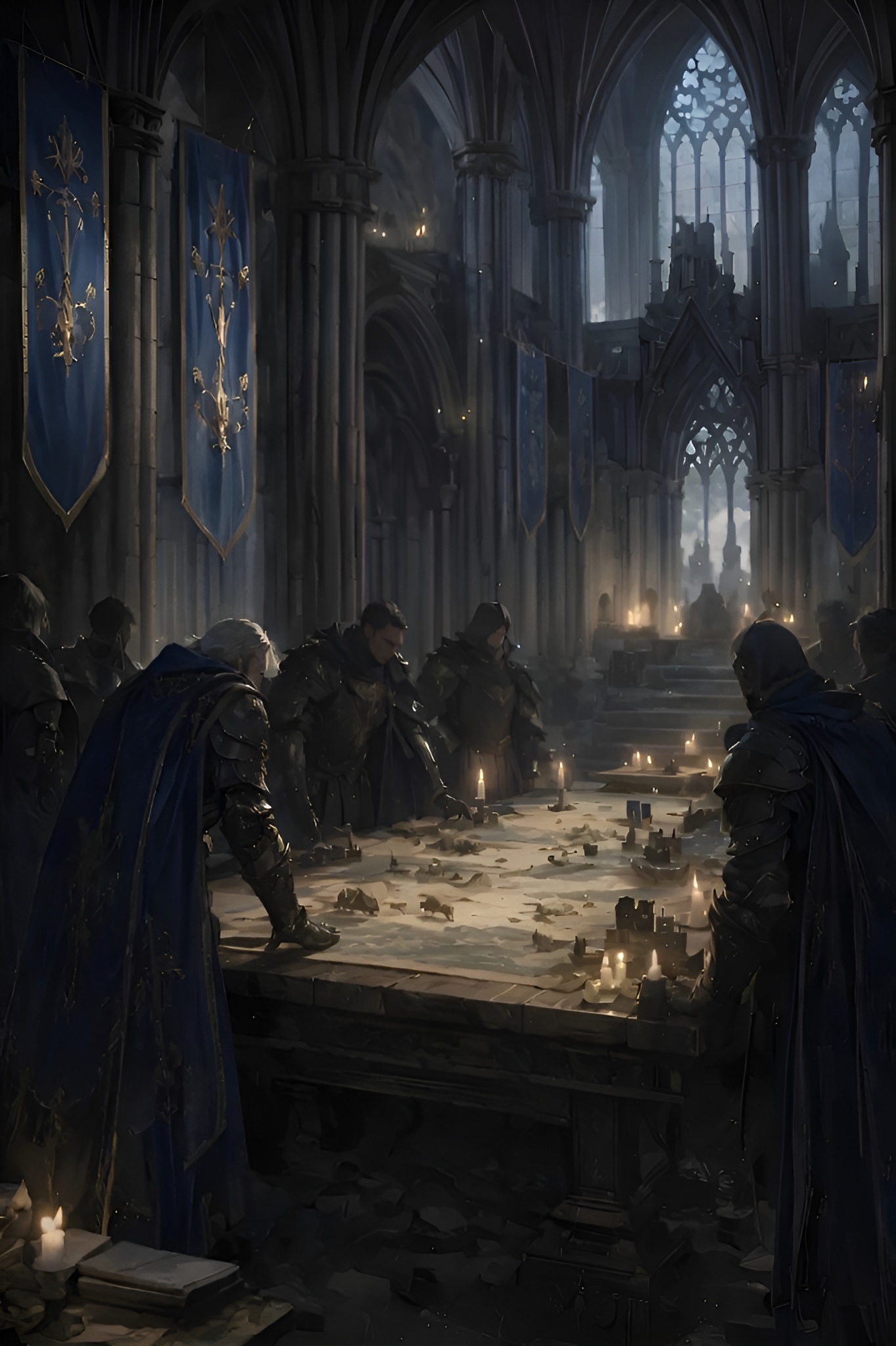 War council assembled in Lestara.
